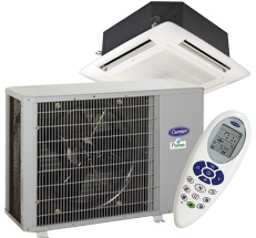 Performance Series Duct-Free In-Ceiling Cassette Heat Pump System